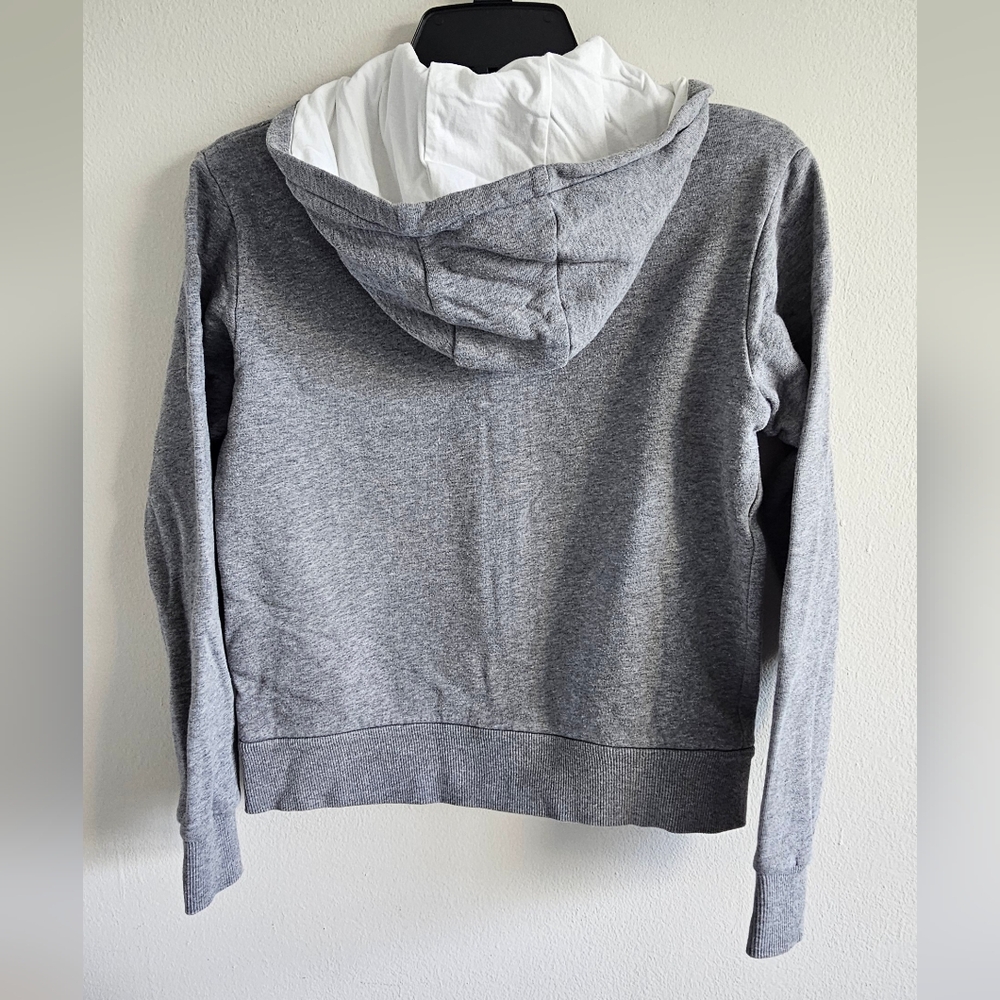 Moncler Boy's Gray Hoodie 100% Cotton Size 14 - Picture 2 of 11